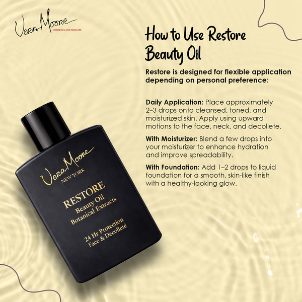 Restore Face & Décolleté Beauty Oil with Botanical Extracts
