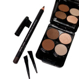 Defining Brow Duo - Brow Quad All-in-one & Defining Eyebrow Pencil w/ Brush